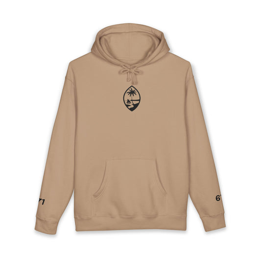 Beige Guam Seal hoodie