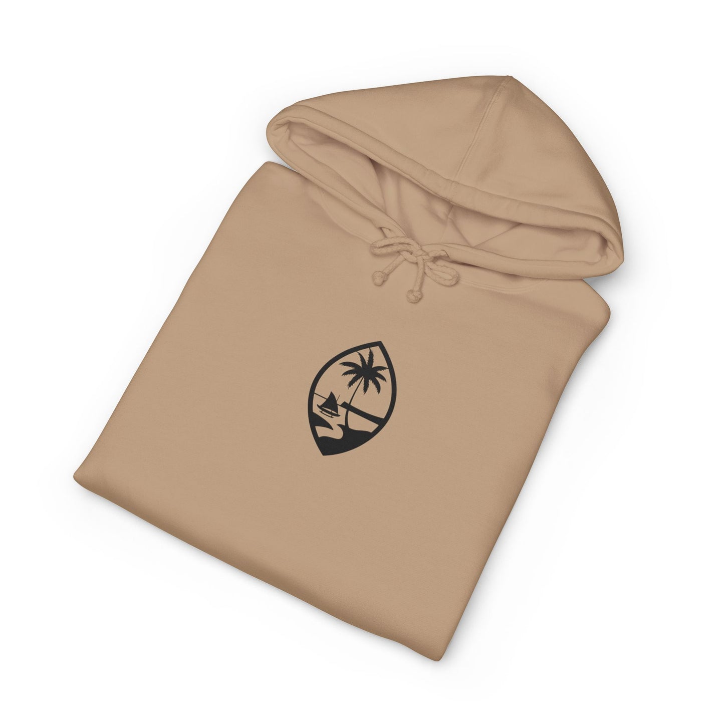 Beige Guam Seal hoodie