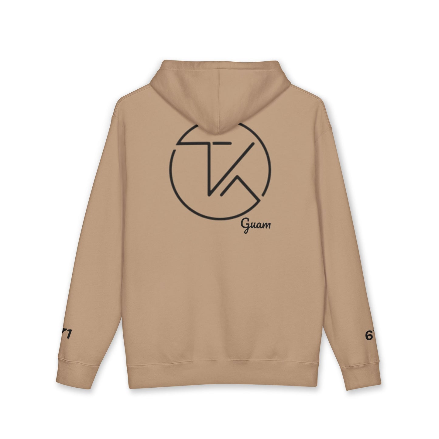 Beige Guam Seal hoodie
