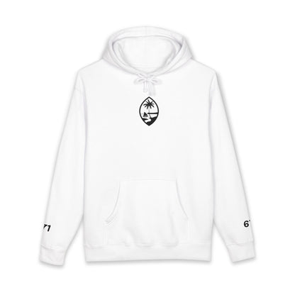White Guam Seal Hoodie