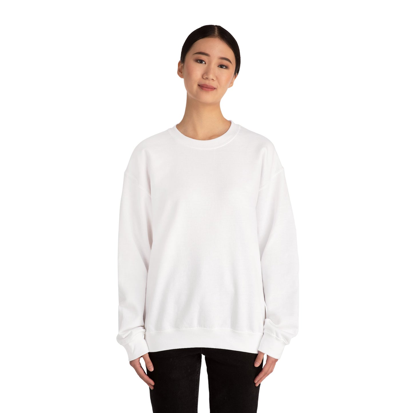 White Kaori Crew Neck Sweater