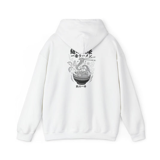 Hoodie — Japanese Ramen Bowl Graphic Hooded Sweatshirt