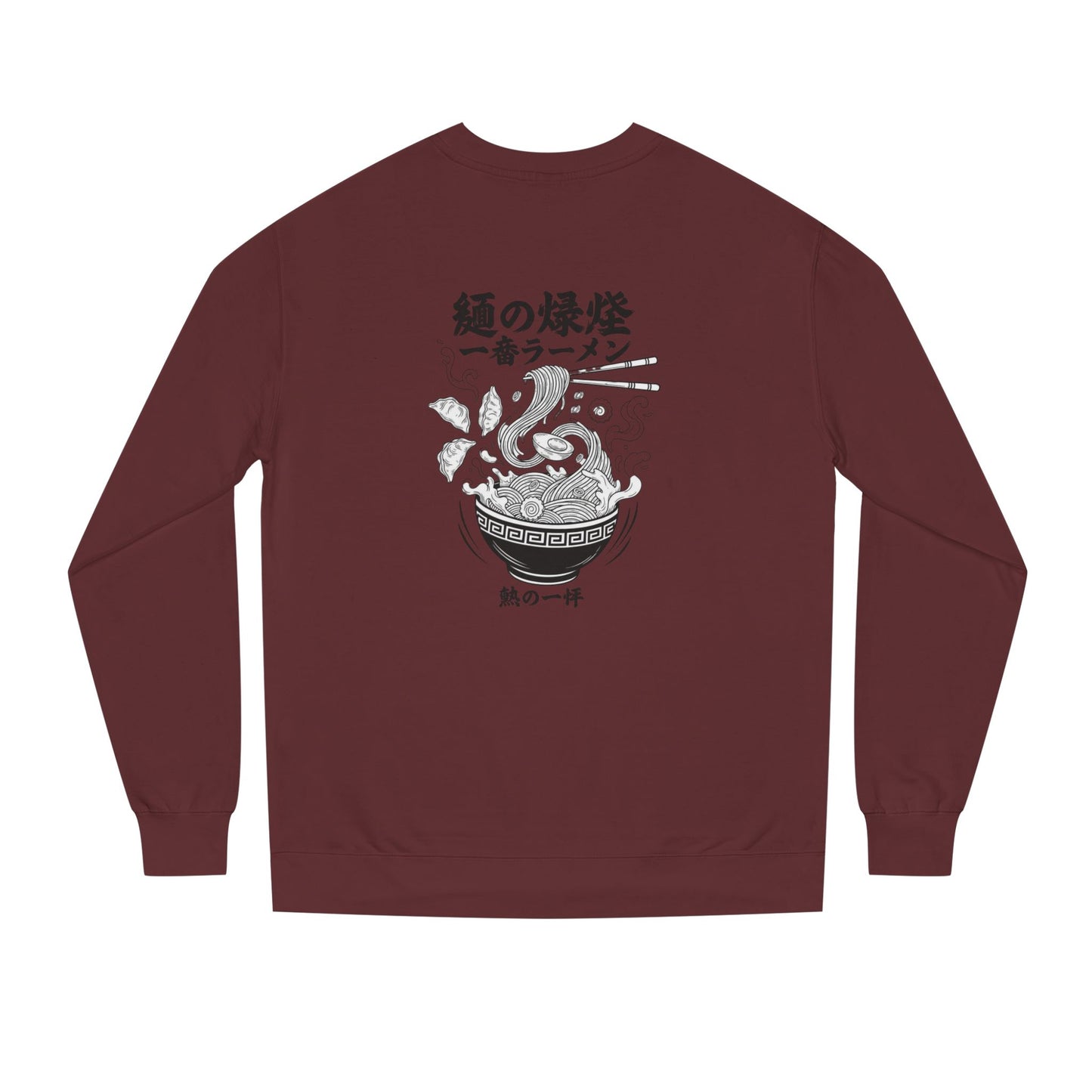 Ramen Bowl Graphic Streetwear Crewneck